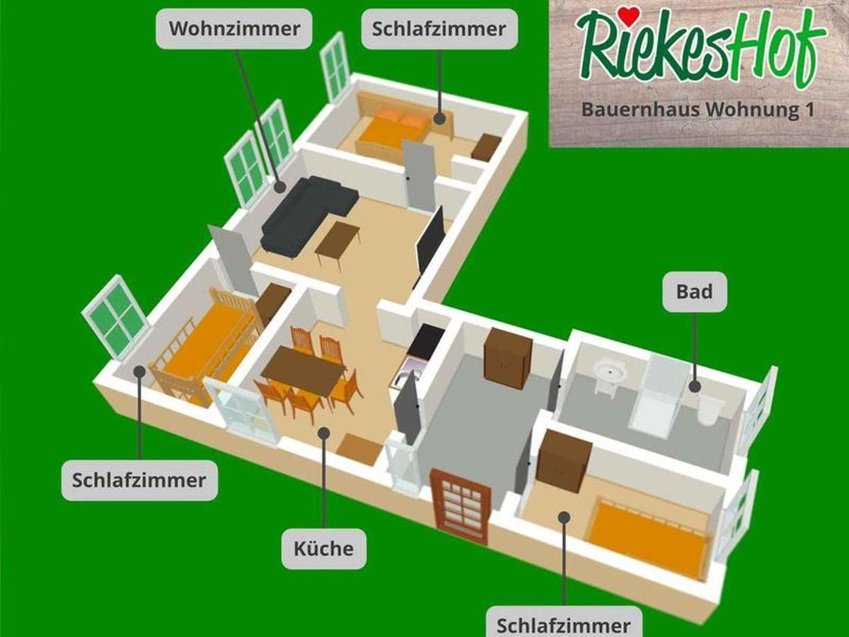 Riekeshof Lejlighed Schmallenberg Eksteriør billede